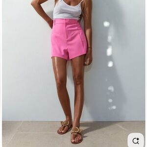 Zara Vibrant Pink Shorts